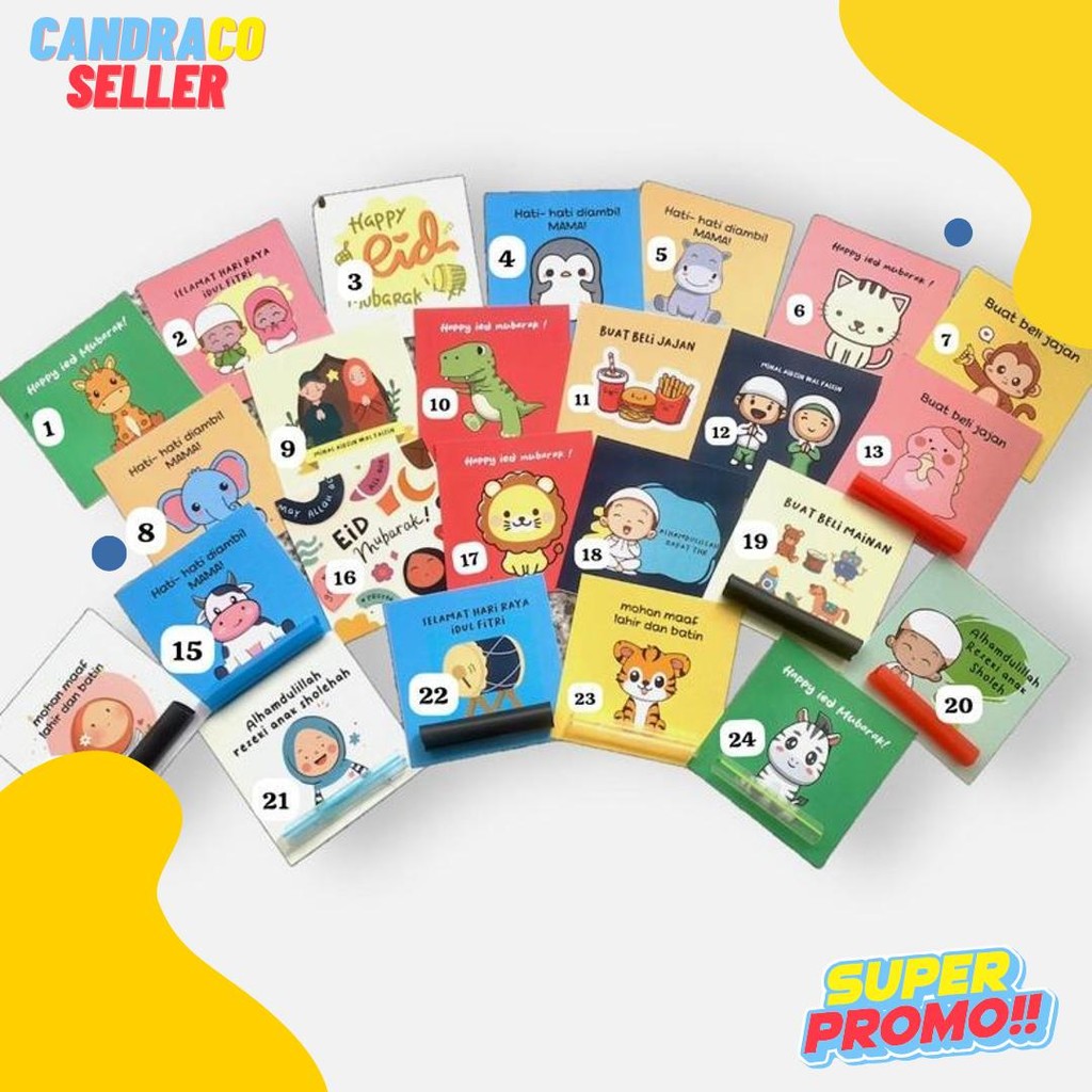 

(100Pcs) Amplop Lebaran Unik Lucu Grosir Uang Diluar Terlaris! Produk Ini Banyak Dicari
