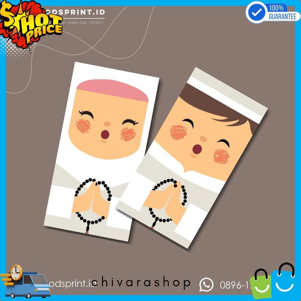 

6 Pcs Amplop Lebaran Idul Fitri Lucu / Amplop Thr Lebaran Karakter Anak Ready Stock Diskon