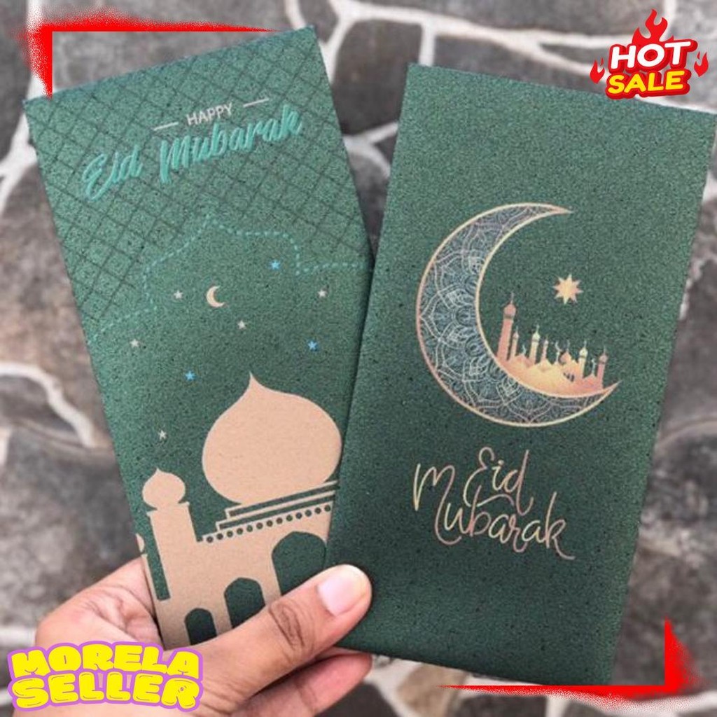 

Angpao Lebaran Premium Hijau Amplop Thr Idul Fitri Isi 6 Pcs Print Uv Diskon Setengah Harga