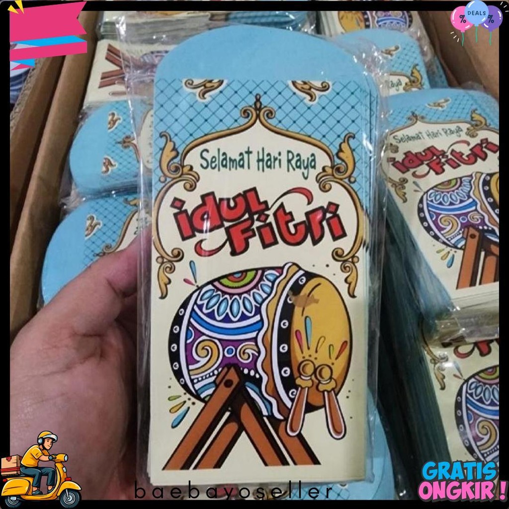 

Grosir Amplop Angpau Ampau Lebaran Idul Fitri Ukuran Besar L Isi 100Pcs 1Pak Amplop Thr Anak Isi 100 Dan 50 Lembar Diskon