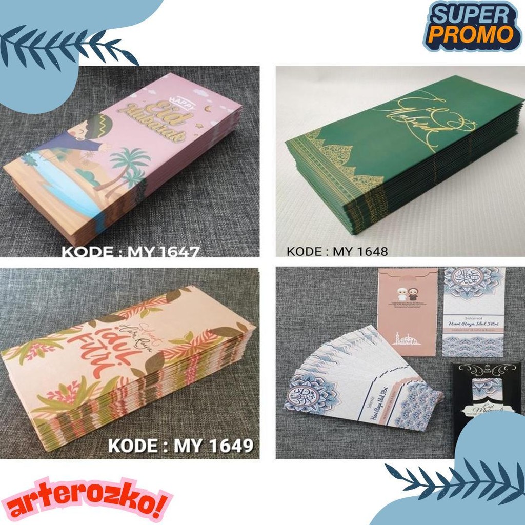 

Amplop Lebaran Exclusive - Angpau Uang Kode My1638 Terlengkap Dan Termurah