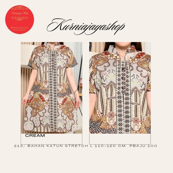 dress batik wanita super jumbo imlek/sincia/cny/baju imlek/bigsize