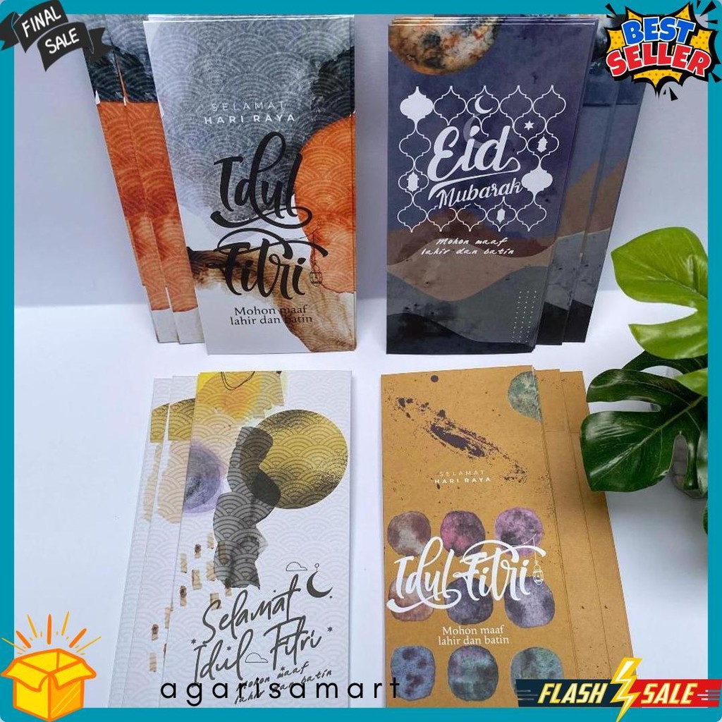 

Amplop Lebaran 2025 Unik Aesthetic Glosir 1 Pack ( Isi 40 Pcs ) Siap Pakai, Amplop Idul Fitri Ukuran Jumbo Flash Sale! Diskon Hingga 70%