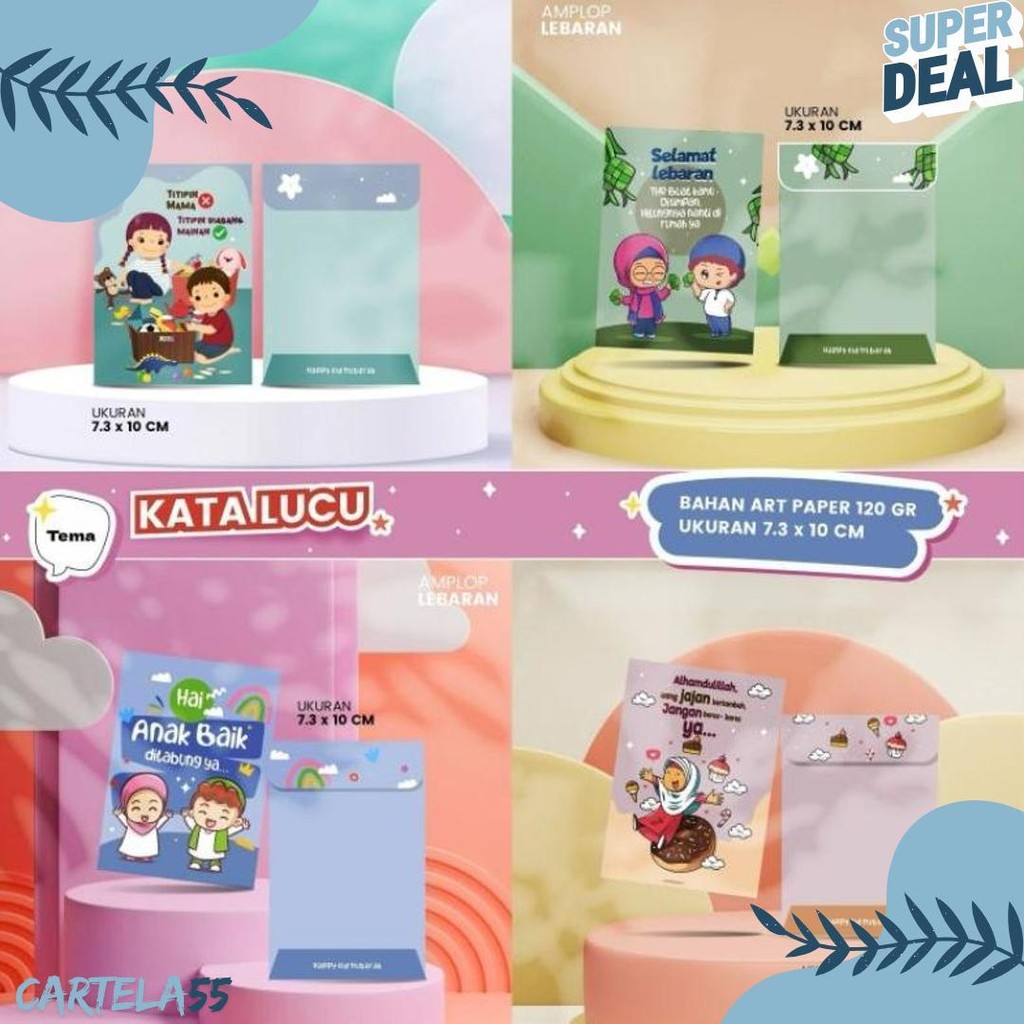 

[Isi 100 Mix Motif] Amplop Lebaran Idul Fitri Viral 2025 Gambar Lucu Bisa Dijual Lagi Flash Sale! Diskon Hingga 70%