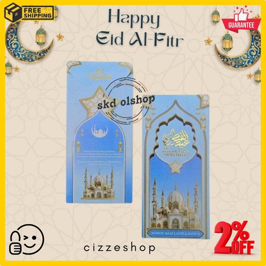 

Amplop Lebaran Angpau Lebaran Prmium Poly Embos Df2 Ukuran Panjang 7,5 X 16 Cm(Isi 25 Lembar) Diskon