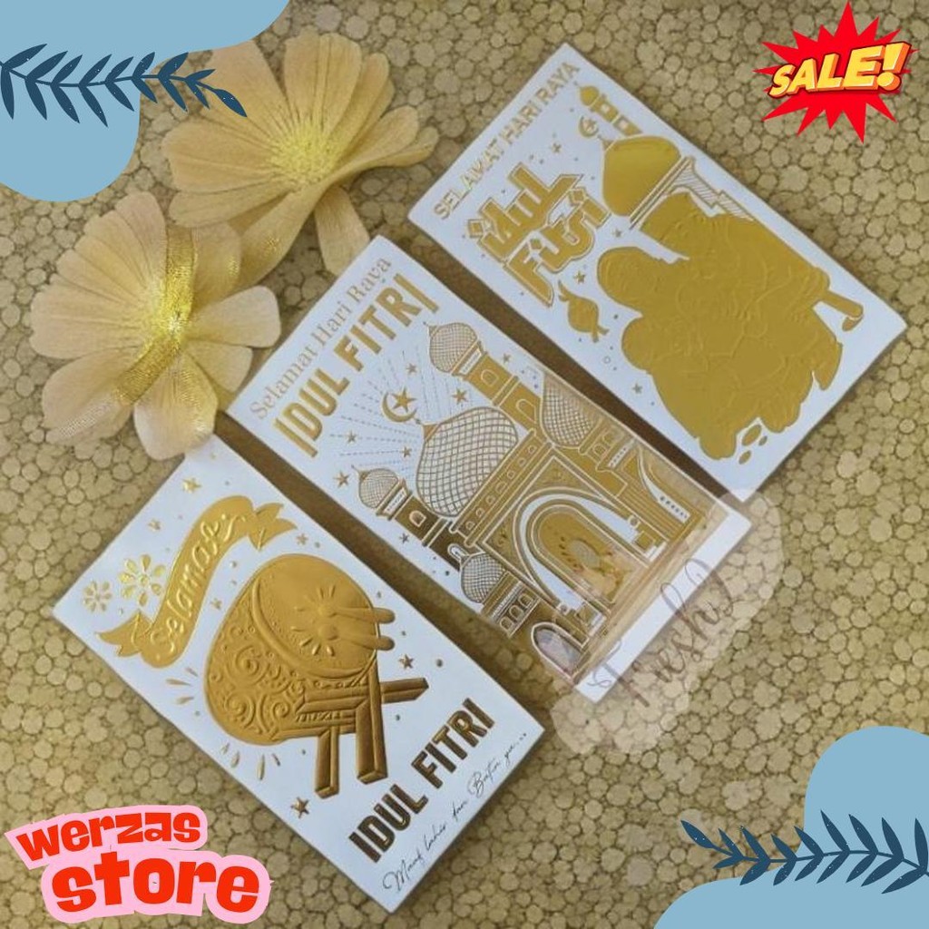 

Angpao Lebaran Hologram Emas / Amplop Idul Fitri Motif Mewah Diskon Setengah Harga