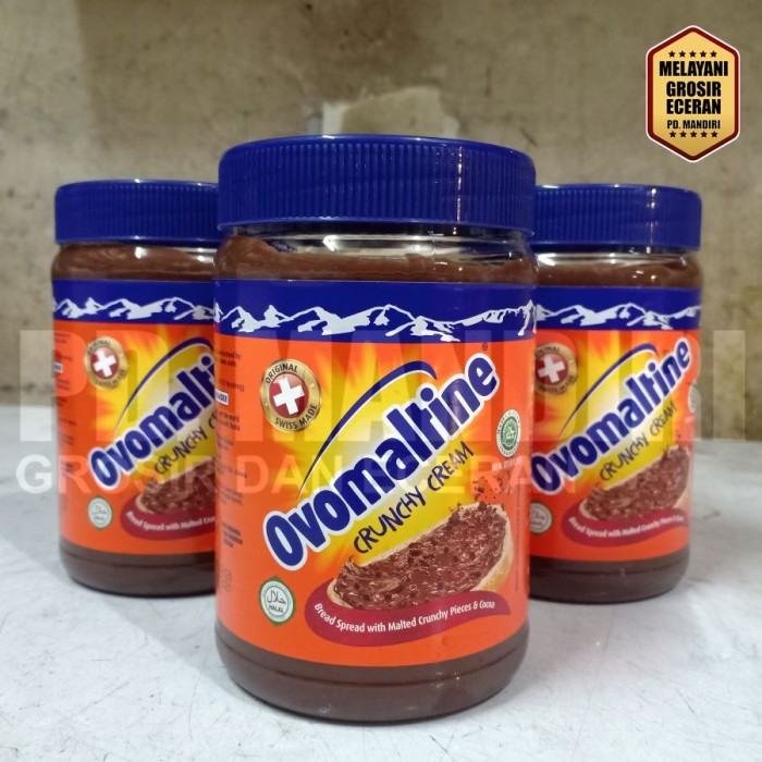 

OVOMALTINE CRUNCHY CREAM 680 GR / SELAI OLES COKELAT