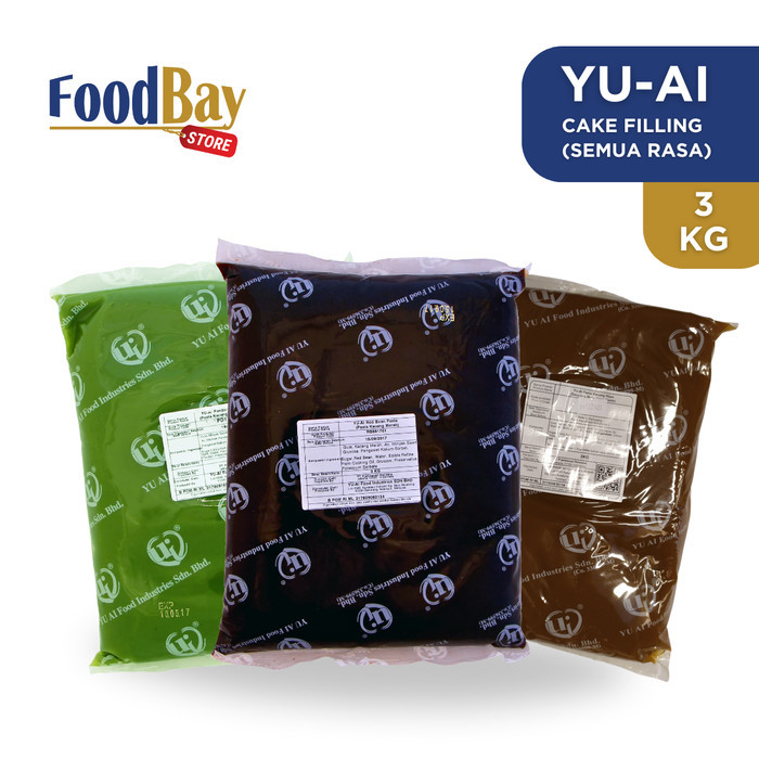 

Filling Yu-Ai Mungbean Paste / Pasta 3kg [SEMUA RASA]
