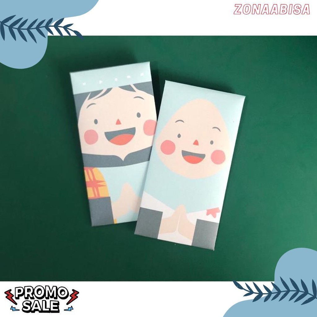 

6 Pcs Amplop Lebaran Idul Fitri Lucu / Amplop Thr Lebaran Karakter Anak Ready Stock Diskon Setengah Harga