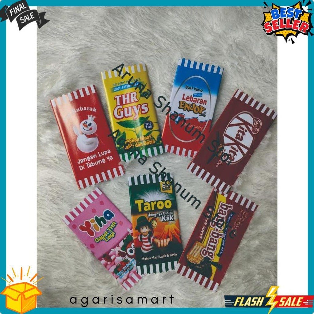 

Grosir 100 Pcs Amplop Lebaran Motif Permen Flash Sale! Diskon Hingga 70%