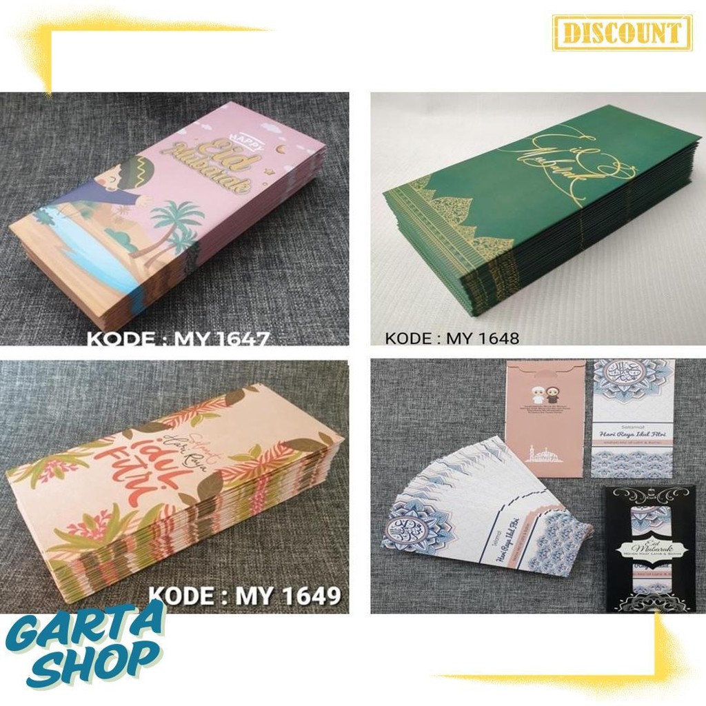 

Amplop Lebaran - Angpao Lebaran Exclusive Code My1649 Diskon Setengah Harga