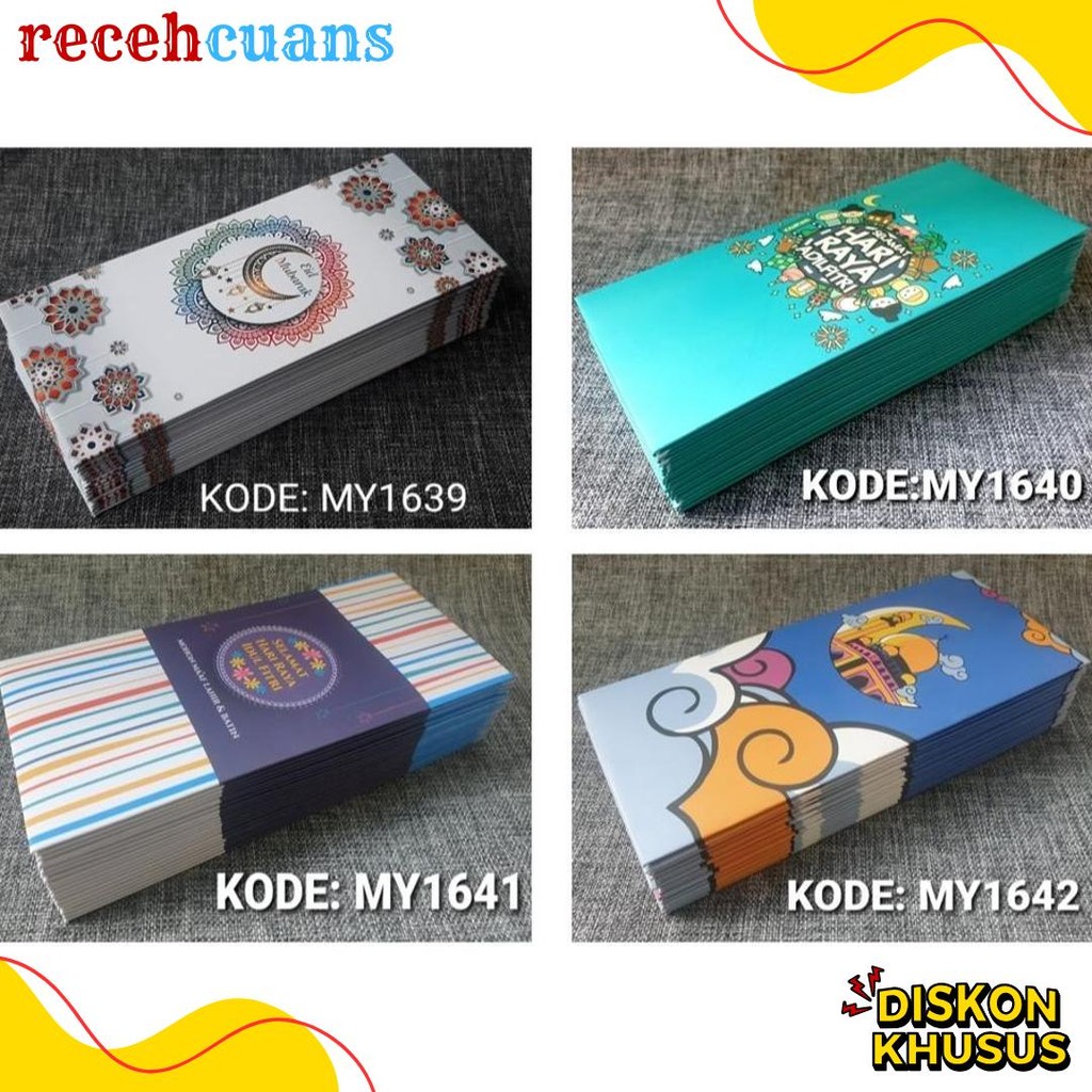 

Amplop Lebaran - Angpao Lebaran Exclusive Code My1647 Terlengkap Dan Termurah