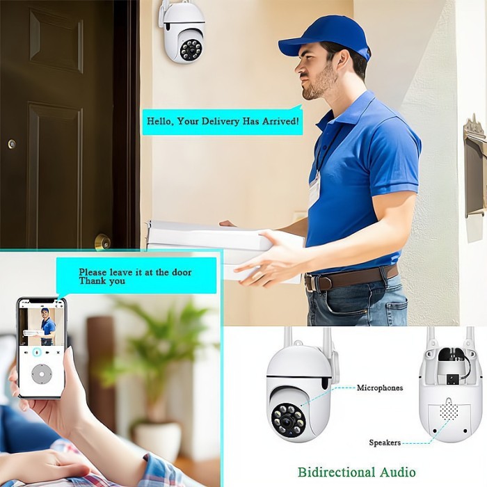 HARGA DISC - [ YiIot ] CCTV Wifi Outdoor Q23 PRO HD PTZ IP Kamera Cctv Wide Angle Yi Iot Derajat