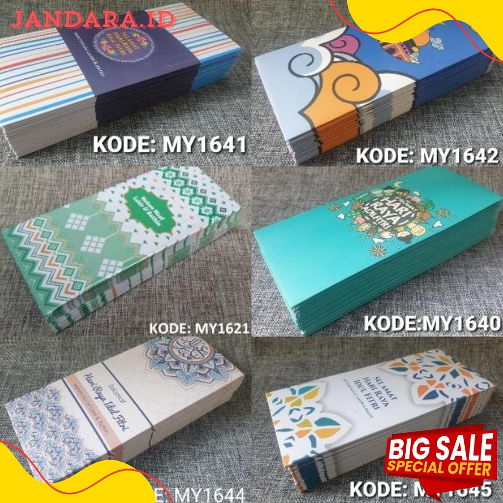 

Amplop Exclusive Spesial Lebaran, Amplop Lebaran, Amplop Gift,Ampau Lebaran Berkualitas Elegan Mewah Flash Sale! Diskon Hingga 70%