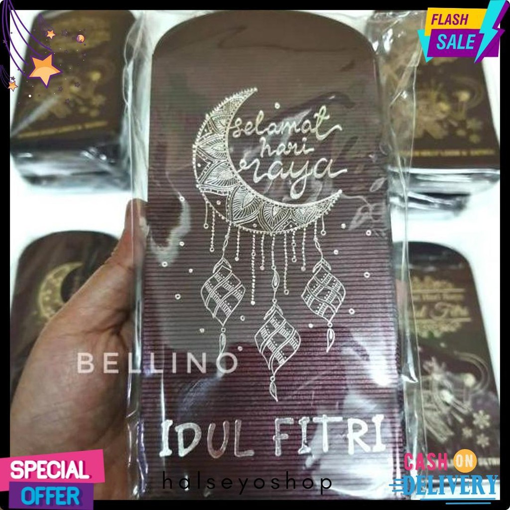 

Bellino - Grosir 1Pak Isi 50 Lembar Amplop Poli Lebaran Ukuran Sedang L Exclusive Mewah Premium Angpau Lebaran Thr Diskon Setengah Harga
