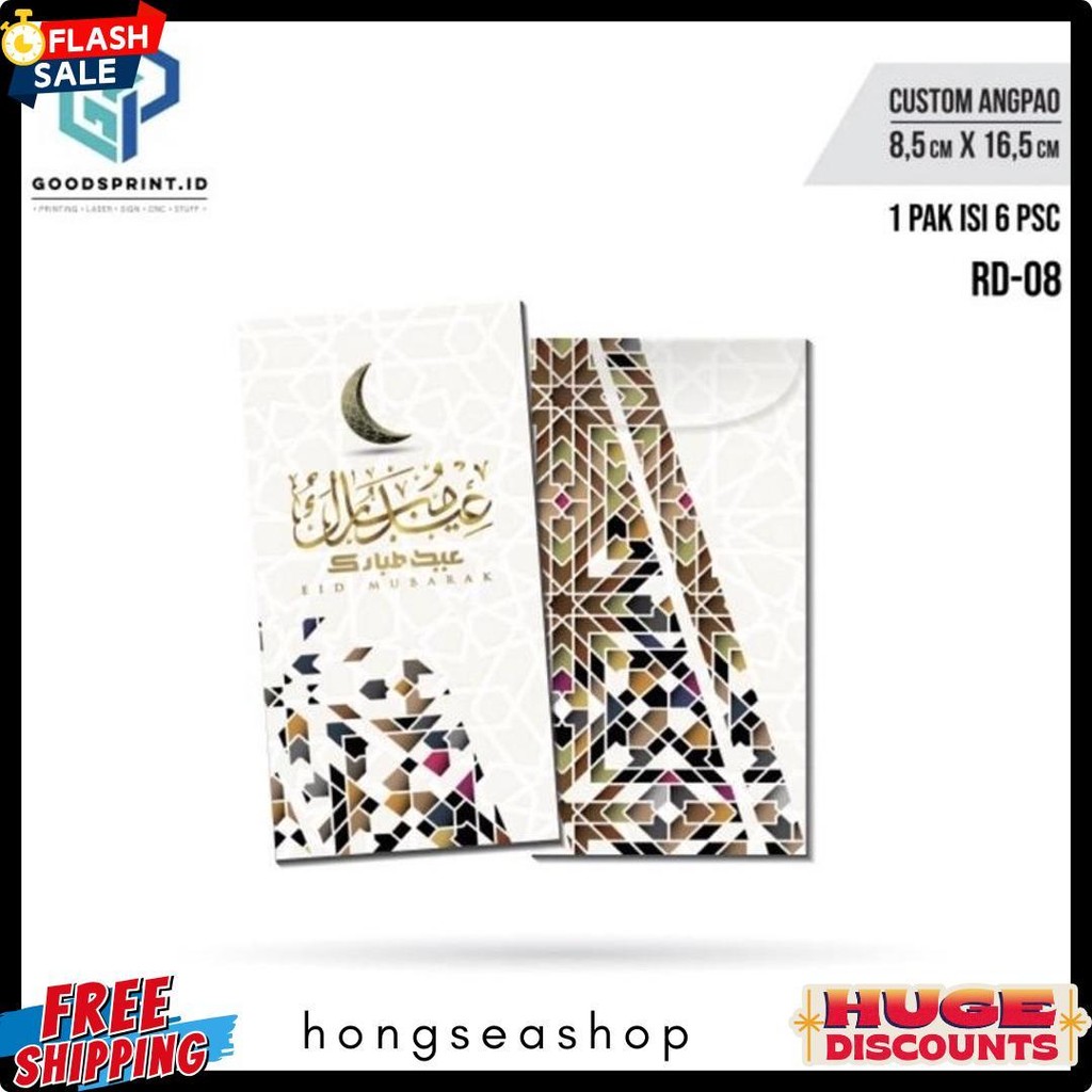 

Amplop Thr Lebaran / Amplop Lebaran Idul Fitri Isi 6 Pcs / Amplop Ukuran 16X8 Cm Flash Sale! Diskon Hingga 70%