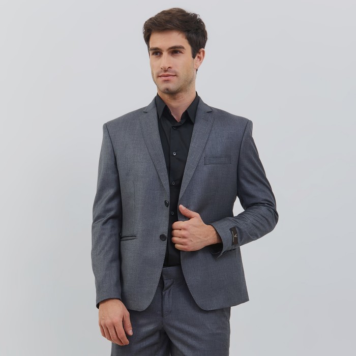 Arnon Brook - Elgrecco - Setelan Jas & Celana Formal Pria - Slim Fit
