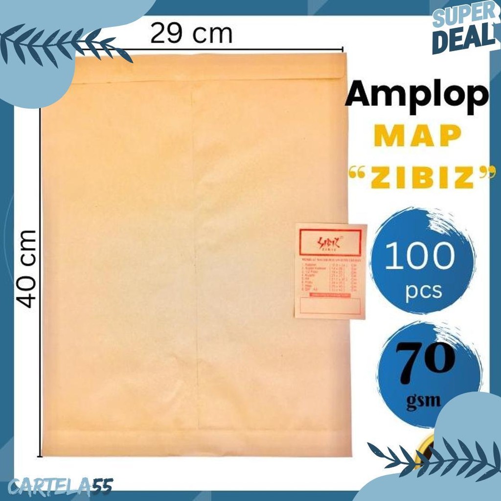 

Amplop Coklat Map ( 29X40Cm ) Terlengkap Dan Termurah