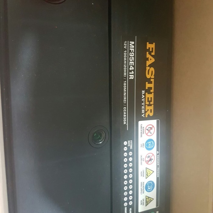 NEW Aki N100 12v 100Ah 830A Faster