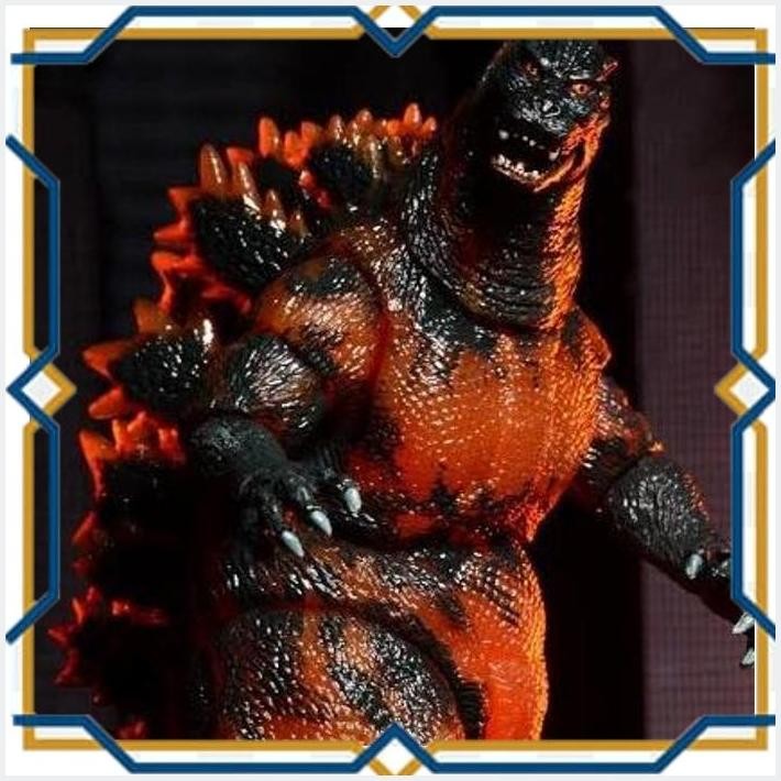 NECA MONSTER GODZILLA 2001 ATOMIC BLAST KAIJU FIGURE