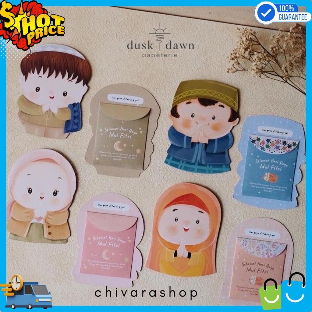 

Amplop Lebaran Idul Fitri - 1 Set Isi 6Pcs Flash Sale! Diskon Hingga 70%