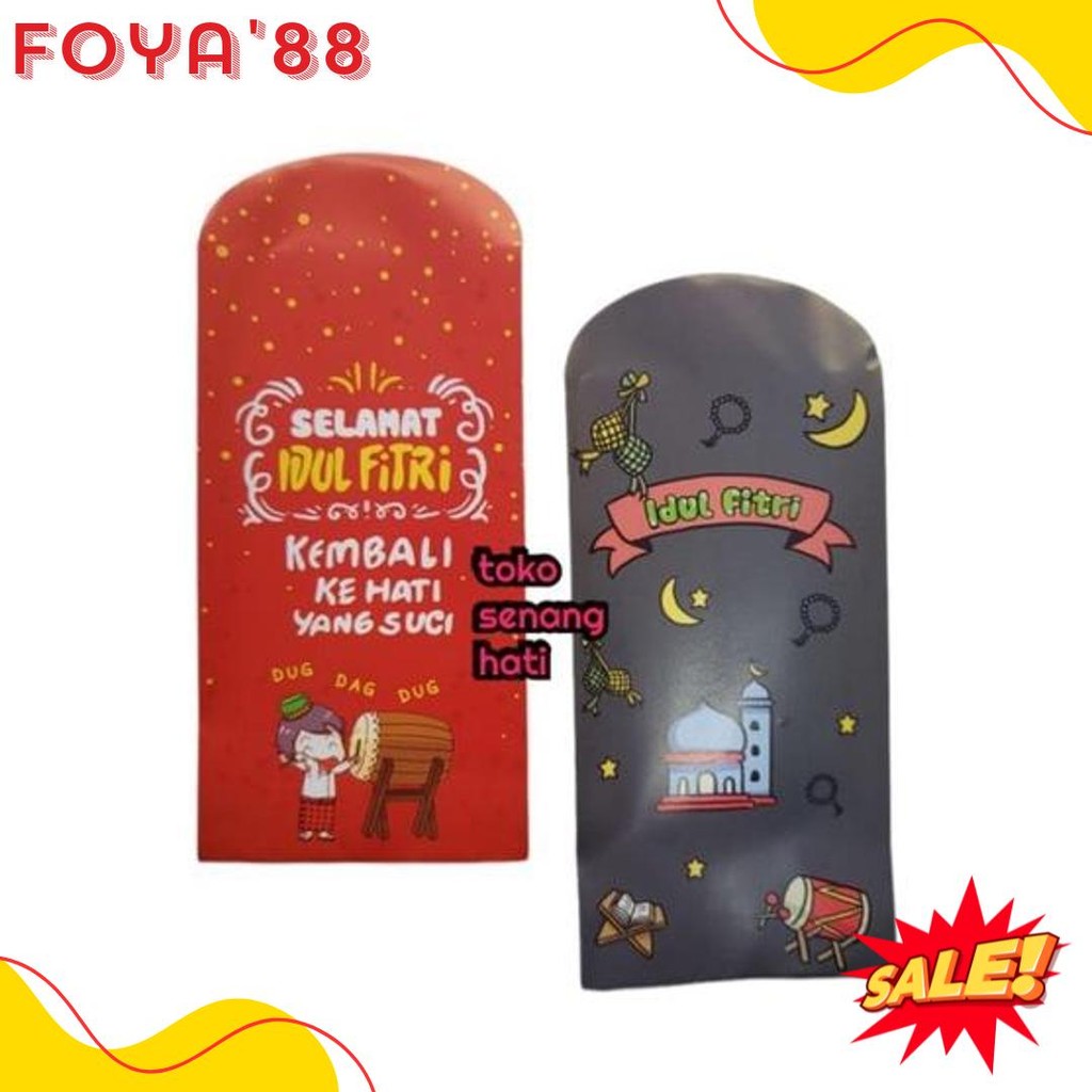 

Amplop Lebaran Premium Panjang Isi 100 Pcs / Angpao Lebaran Flash Sale! Diskon Hingga 70%