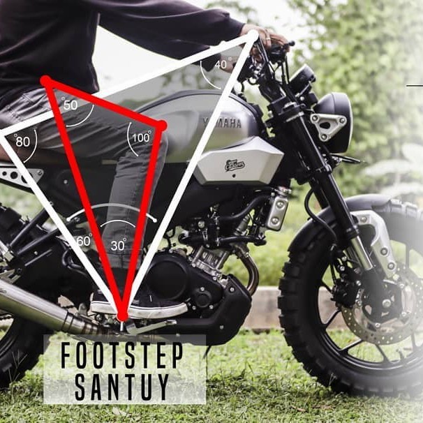 Xsr 155 / Bracket Footstep Santuy Pnp Xsr 155