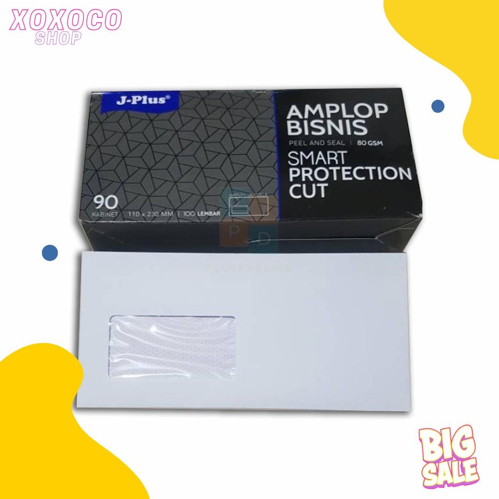 

Jplus - Amplop Putih Jendela Kiri No.90 Biru - Pack Flash Sale! Diskon Hingga 70%