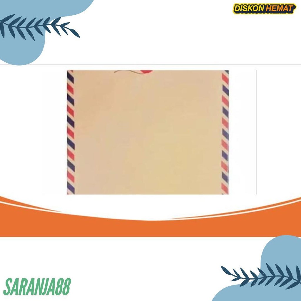 

Amplop Coklat Tali 310 Ukuran Folio ( Isi 50 Lembar ) Diskon Setengah Harga