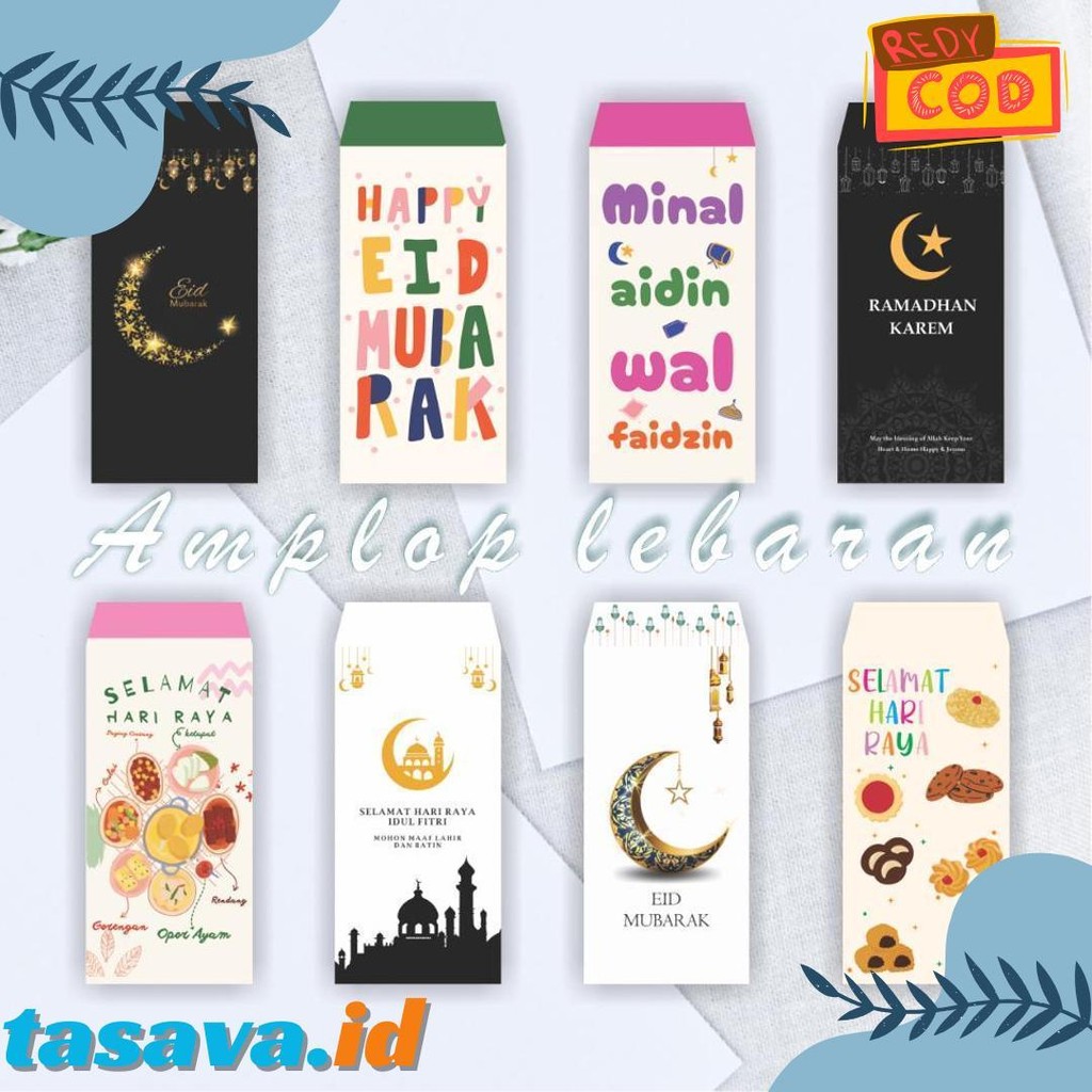 

50 Angpao Lebaran Idul Fitri / Amplop Lebaran 2025 Diskon Setengah Harga