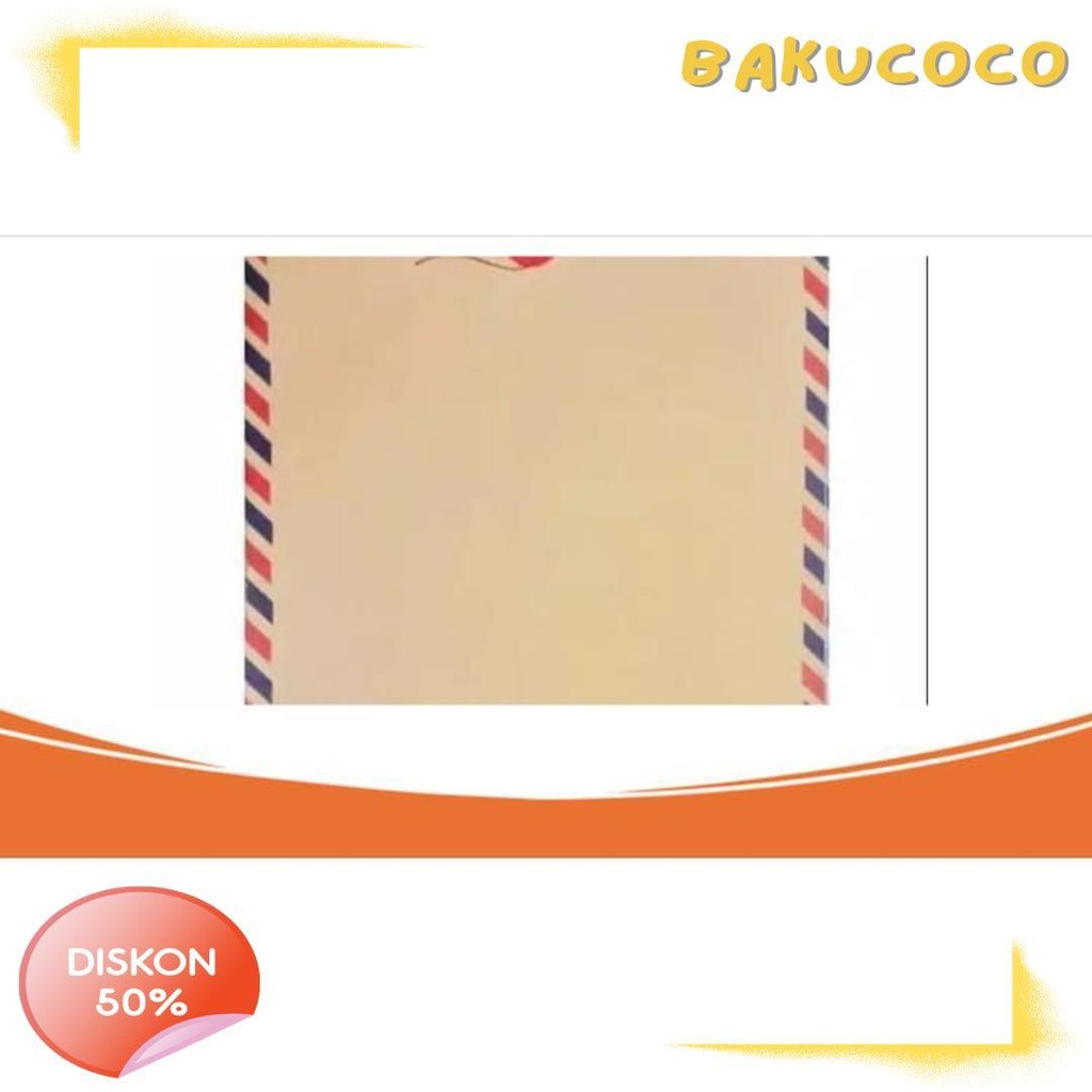 

Amplop Coklat Tali 310 Ukuran Folio ( Isi 50 Lembar ) Diskon