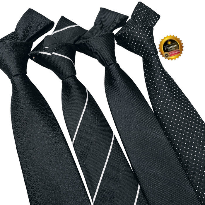 dasi kantor pria dasi hitam dasi panjang dasi formal pria