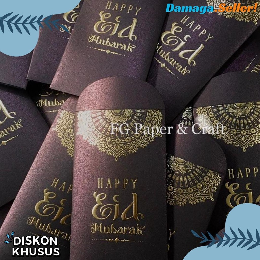 

Amplop Idul Fitri 5Pcs Money Envelope Arabic Pattern By Fgpaper Terlaris! Produk Ini Banyak Dicari