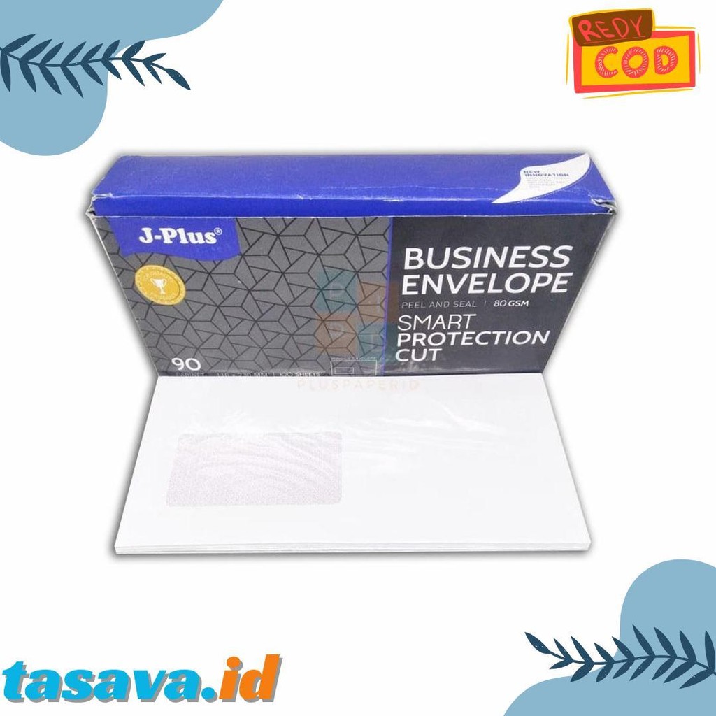 

Jplus - Amplop Putih Jendela Kiri No.90 Biru - Pack Terlengkap Dan Termurah