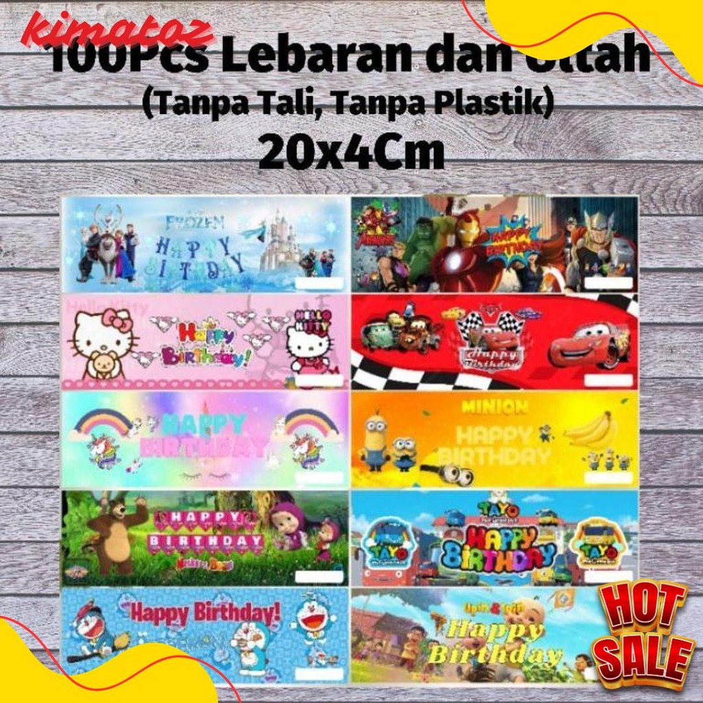 

[100Pcs] Grosir Label Ukuran 20Cm Label Lebaran Camilan Untuk Idul Fitri Anak Murah Peluang Bisnis Amplop Lebaran Diskon