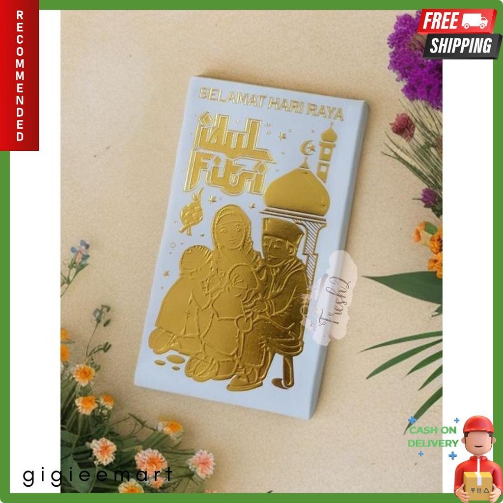 

Angpao Lebaran Hologram Emas / Amplop Idul Fitri Motif Mewah Terlaris! Produk Ini Banyak Dicari