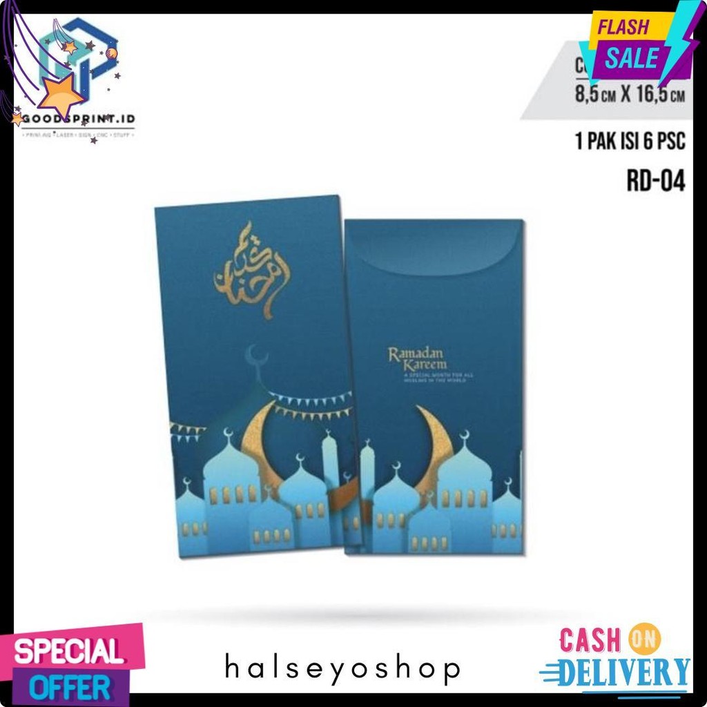 

Amplop Thr Lebaran / Amplop Lebaran Idul Fitri Isi 6 Pcs / Amplop Ukuran 16X8 Cm Terlengkap Dan Termurah