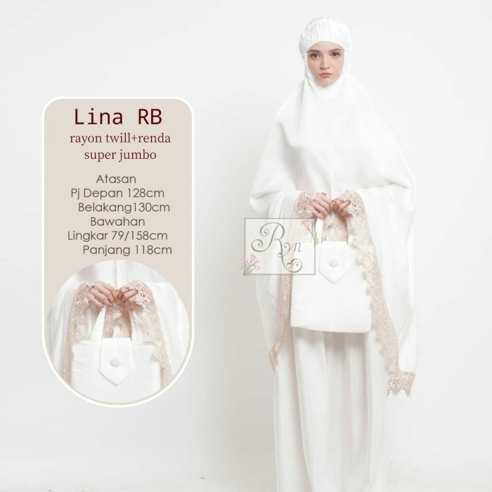 Mukena Adem RYN Polos LINA