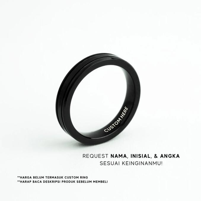 Kuze Original Cincin Tungsten / Ring - Nelson