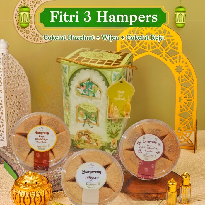 

HAMPERS 3 LEBARAN/IMLEK/CHRISTMAS LOVES SEMPRONG