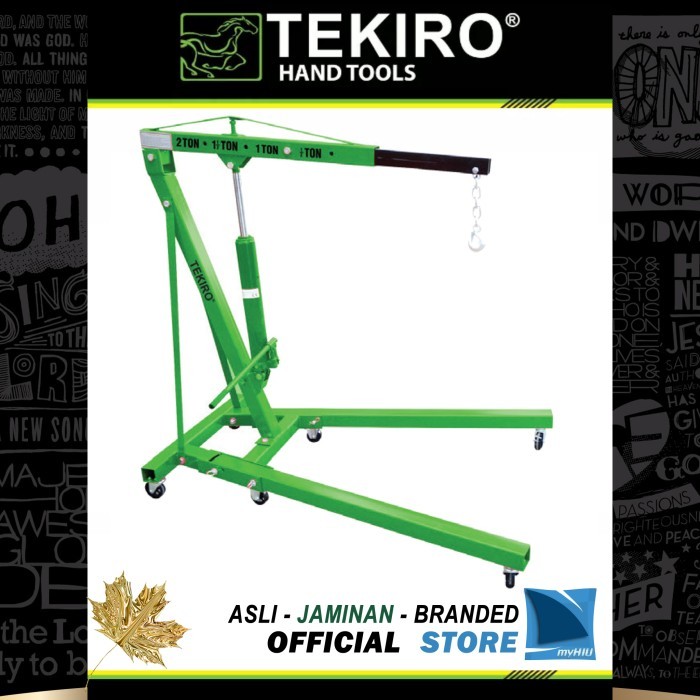 Gantungan Mesin 2 Ton / Alat Berat / Derek Mesin / Engine Crane TEKIRO