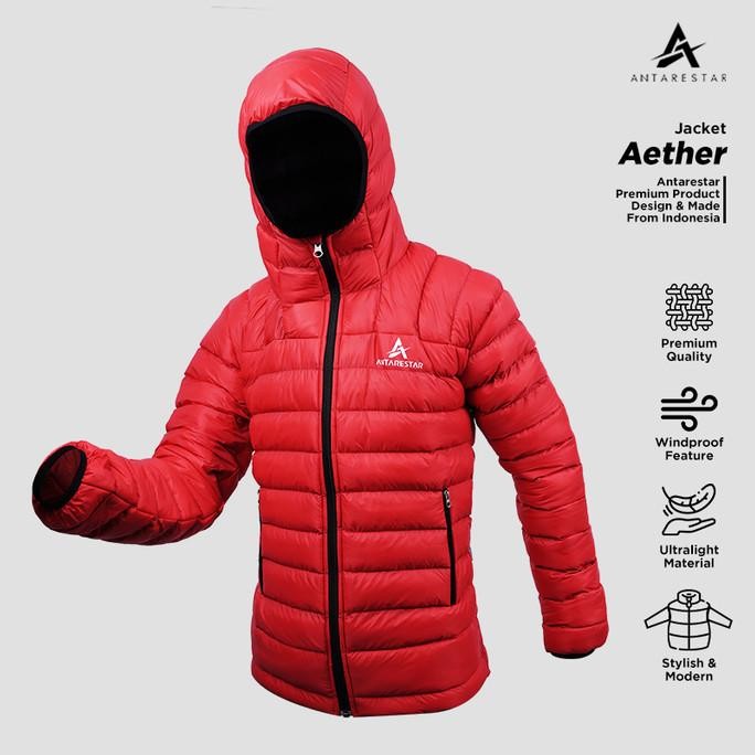 Jaket Gunung Pria Wanita Jacket Outdoor Hiking Antarestar Aether Serie Terlaris