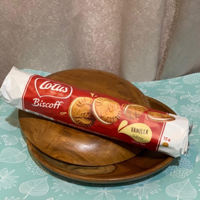 

LOTUS BISCOFF SANDWICH BISCUIT NEW / LOTUS BISCOFF / BISCUIT / CEMILAN