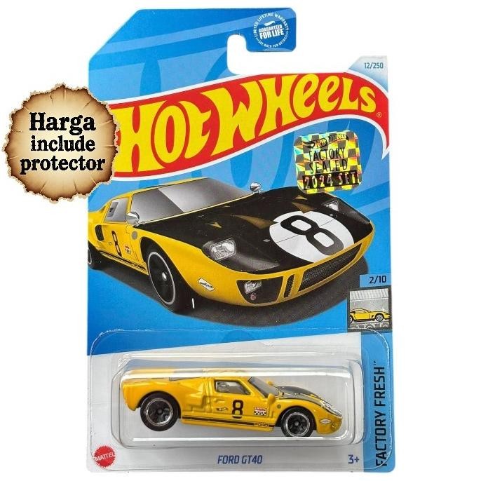 TERMURAH FORD GT40 KUNING KROGER EXCLUSIVE RECOLORS HOTWHEELS FACTORY SEALED 2024