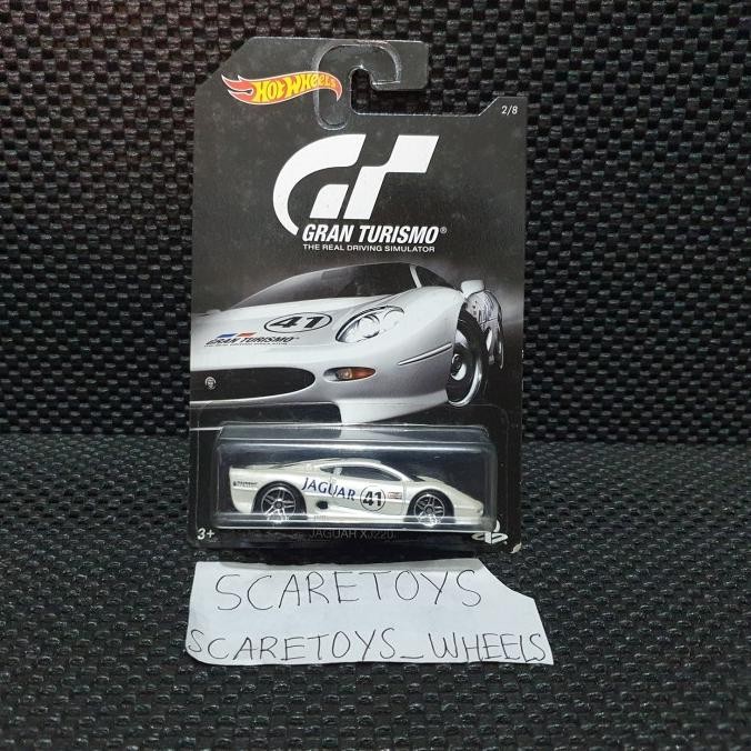 MURAH HOT WHEELS JAGUAR XJ220 PUTIH GRAN TURISMO