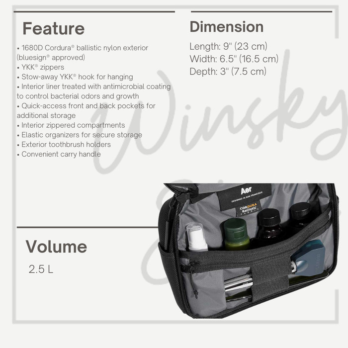Aer Travel Kit 2 - Cordura 1680D Material Organizer Bag / Tas Edc #Gratisongkir #Sale #Discount