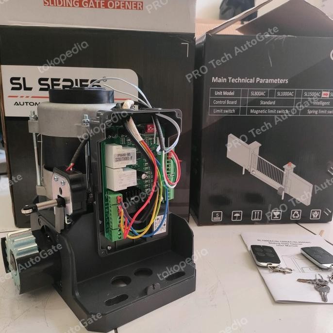 Murah Automatic Sliding Gate Pro Tech 2000