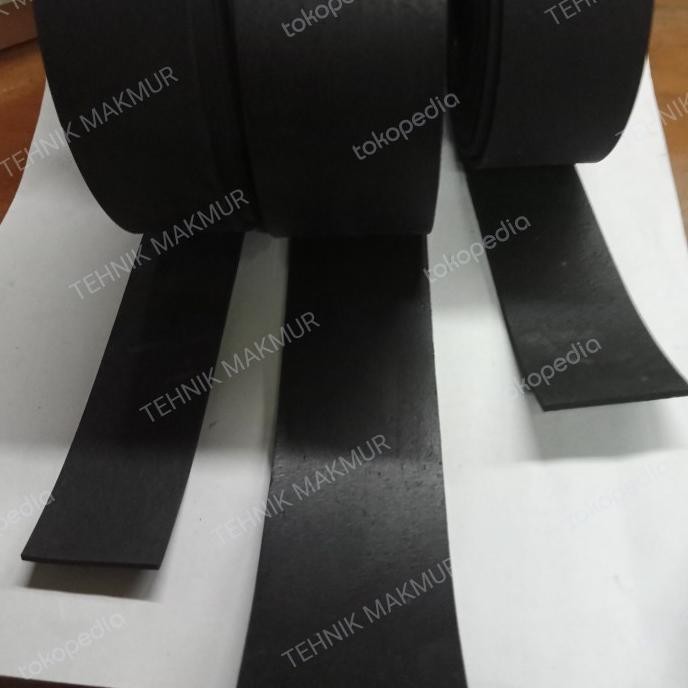 RESTOCK RUBBER STRIP HITAM 10MM X 150MM X 1M
