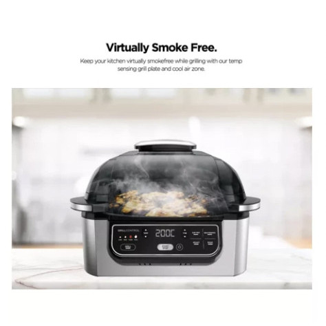 

Ninja Air Grill AG301 5in1 Indoor Electric Grill Air Fryer