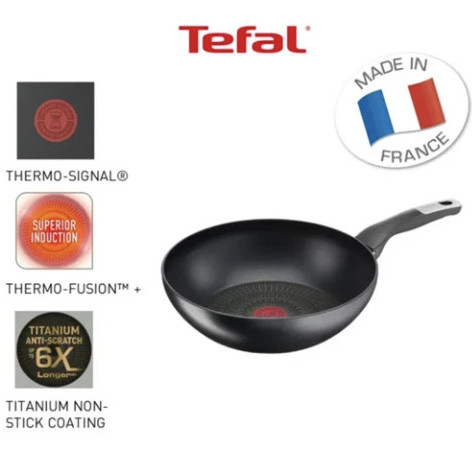 

Tefal Panci Anti Lengket Wok Frypan 28cm G25519